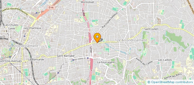 localisation de l'entreprise SCI ESPOSITO à MARSEILLE