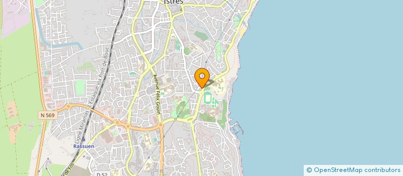 localisation de l'entreprise SCI ESPOSITO CONSTANT  ISTRES