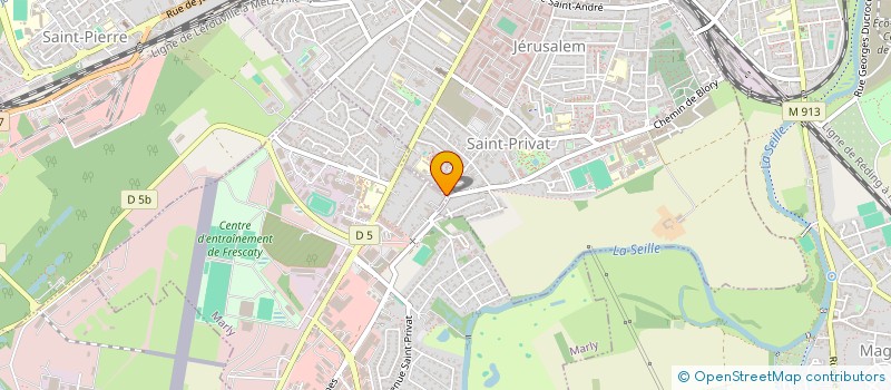 localisation de l'entreprise SCI ESPRESSO  MARLY