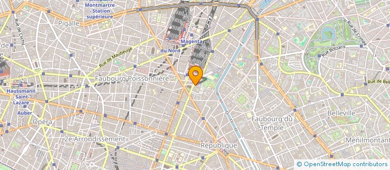 localisation de l'entreprise SCI ESPRIT BATIGNOLLES  PARIS