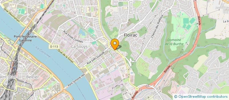 localisation de l'entreprise SCI ESPRIT DE SEL  FLOIRAC