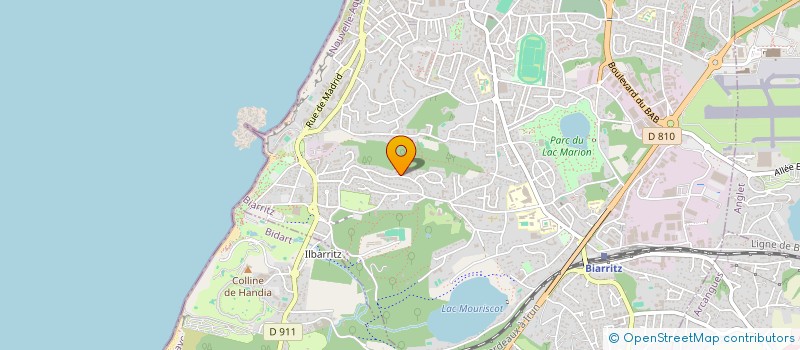 localisation de l'entreprise SCI ESPRIT DES LOIS à BIARRITZ
