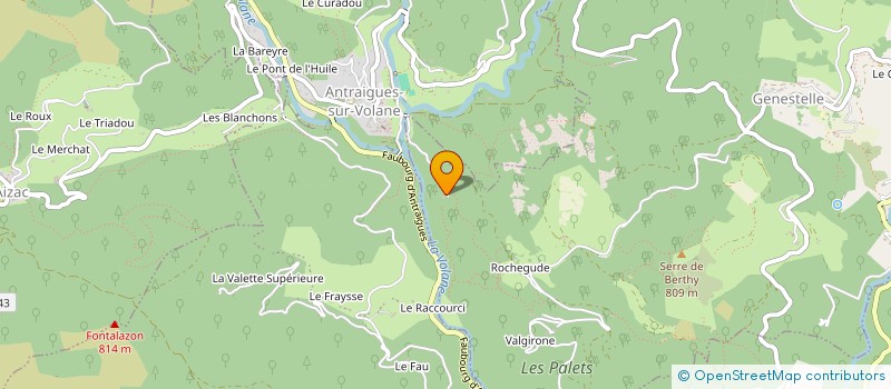 localisation de l'entreprise SCI ESPRIT DU SUD  LUCENAY-L'EVEQUE