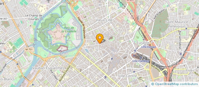localisation de l'entreprise SCI ESQUERMOISE à LILLE