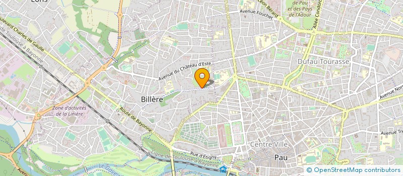 localisation de l'entreprise SCI ESQUISSE  BILLERE