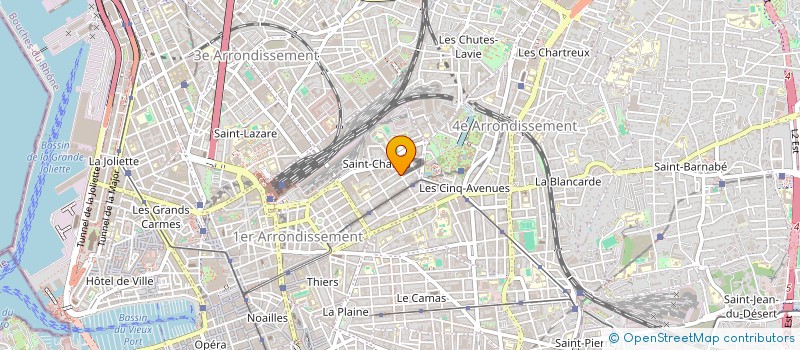 localisation de l'entreprise SCI ESSAADA à MARSEILLE