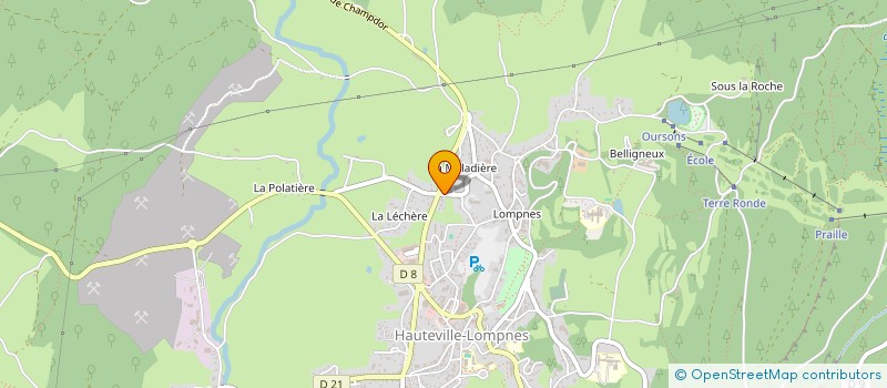 localisation de l'entreprise SCI ESSALL  PLATEAU D'HAUTEVILLE