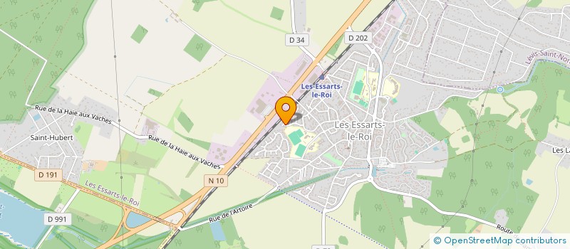 localisation de l'entreprise SCI ESSARBAN  LES ESSARTS-LE-ROI
