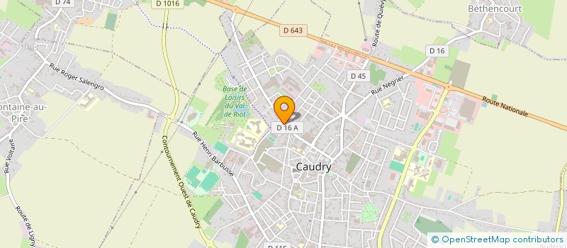 localisation de l'entreprise SCI ESSE  CAUDRY