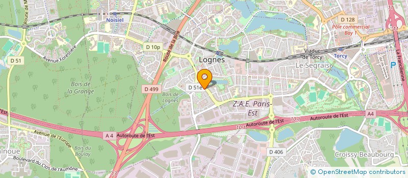 localisation de l'entreprise SCI ESSENIEN à LOGNES