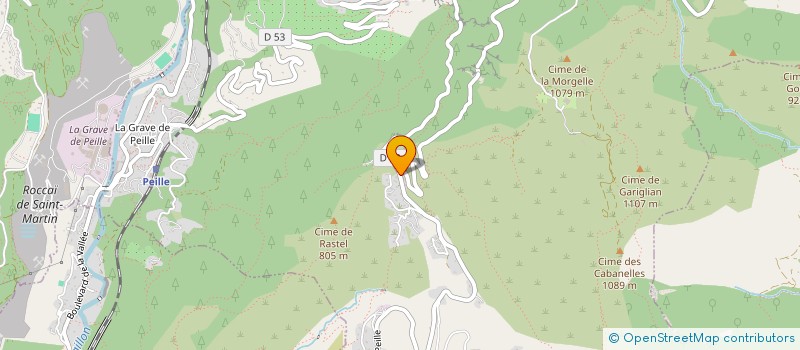 localisation de l'entreprise SCI ESSENSSIEL  PEILLE