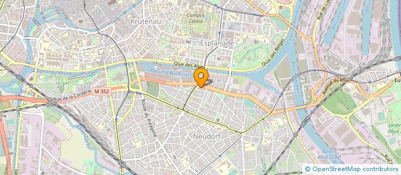 localisation de l'entreprise SCI ESSEY LES NANCY RTE NAT BEAUSOLEIL à STRASBOURG