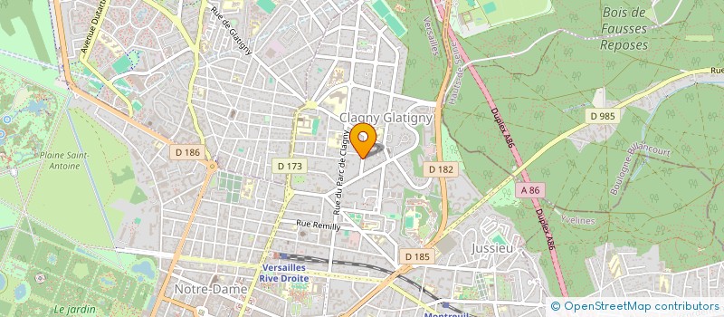 localisation de l'entreprise SCI ESSIG AND CO à VERSAILLES