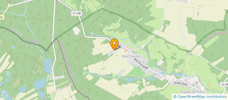 localisation de l'entreprise SCI ESSOR  DIEFMATTEN