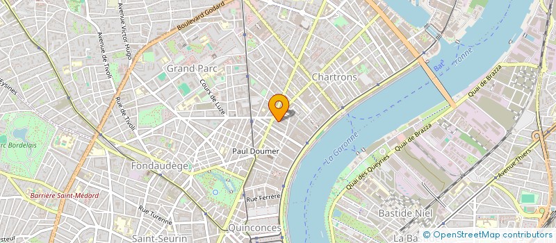 localisation de l'entreprise SCI ESSOR IMMOBILIER AQUITAIN  BORDEAUX