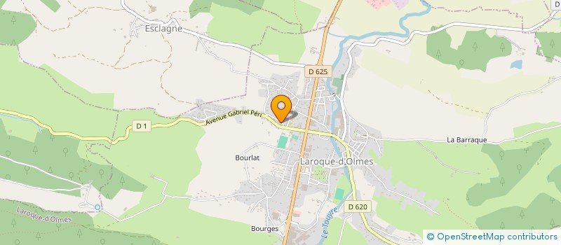 localisation de l'entreprise SCI ESSOU à LAROQUE-D'OLMES