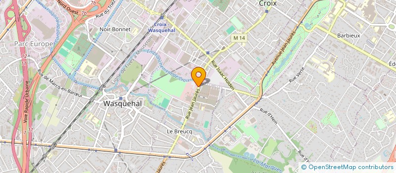 localisation de l'entreprise SCI EST à VILLENEUVE-D'ASCQ