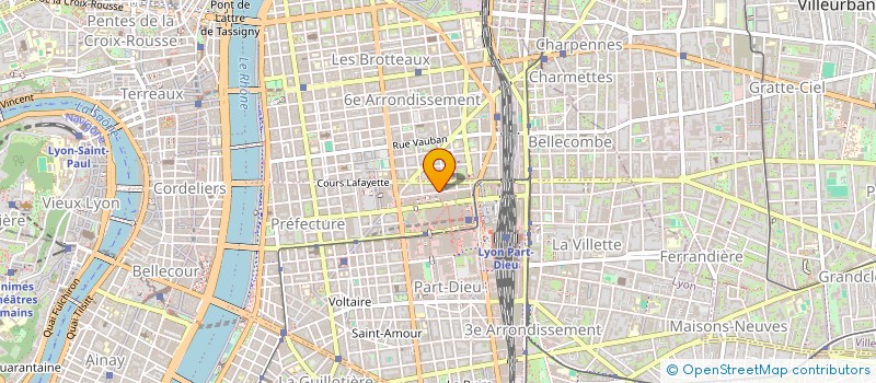 localisation de l'entreprise SCI EST ESTATE  LYON