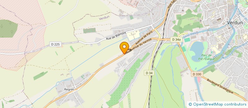 localisation de l'entreprise SCI EST HABITAT LC à VERDUN