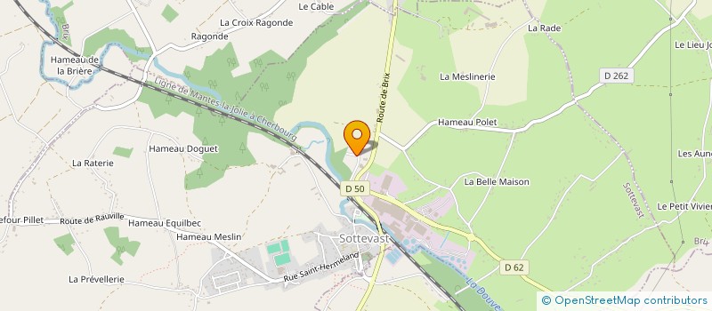 localisation de l'entreprise SCI ESTACE-TRAVERT  SOTTEVAST