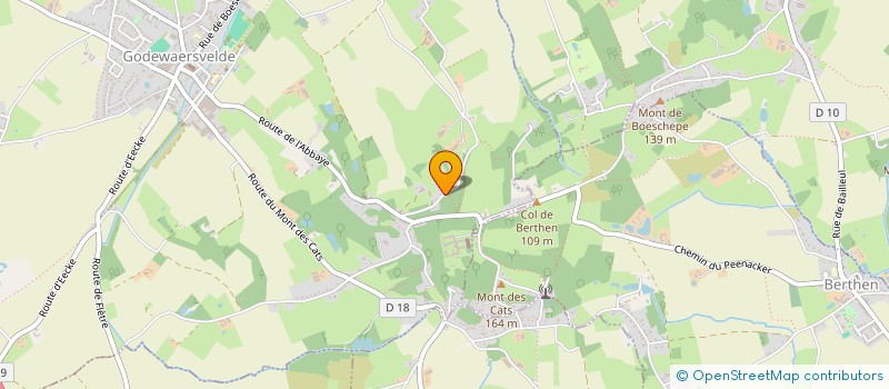 localisation de l'entreprise SCI ESTAIRES  GODEWAERSVELDE