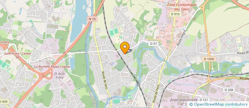 localisation de l'entreprise SCI ESTALOUNQUET  GOND-PONTOUVRE