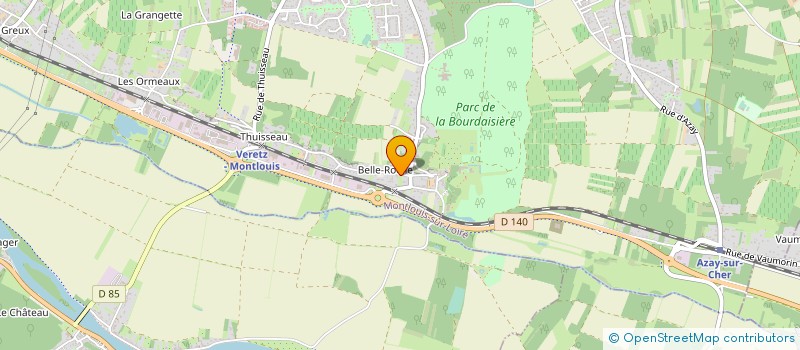 localisation de l'entreprise SCI ESTAMP  JOUE-LES-TOURS
