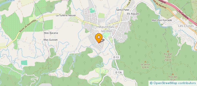 localisation de l'entreprise SCI ESTAN  MAUREILLAS-LAS-ILLAS