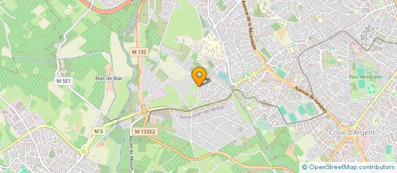 localisation de l'entreprise SCI ESTANOVA à MONTPELLIER