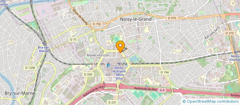 localisation de l'entreprise SCI ESTATE TRAN à NOISY-LE-GRAND