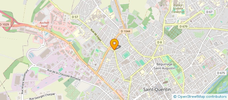 localisation de l'entreprise SCI ESTEBAN à SAINT-QUENTIN