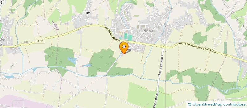 localisation de l'entreprise SCI ESTEBAN  LUZINAY