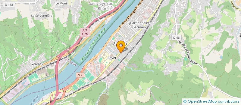 localisation de l'entreprise SCI ESTEBAN  VIENNE