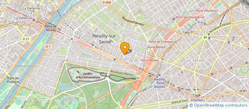 localisation de l'entreprise SCI ESTEBAN à NEUILLY-SUR-SEINE