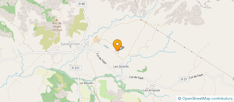 localisation de l'entreprise SCI ESTEBAN  SAVOURNON