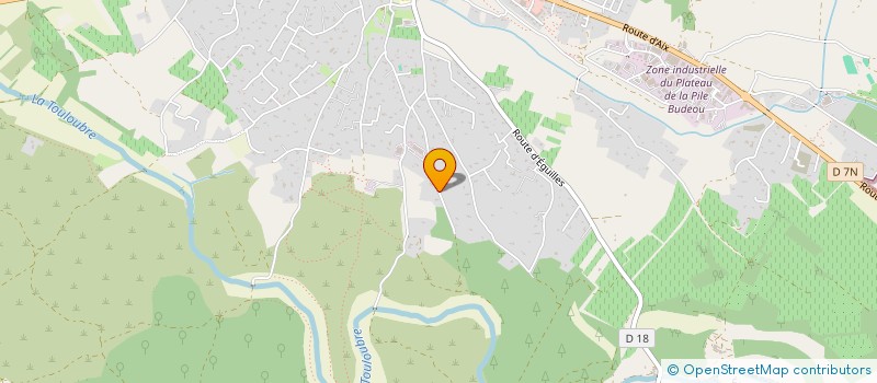 localisation de l'entreprise SCI ESTEBAN MARTIN PATRIMONIO  SAINT-CANNAT