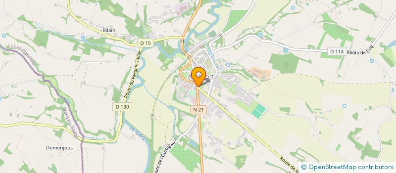 localisation de l'entreprise SCI ESTEBAN'S  ASTAFFORT