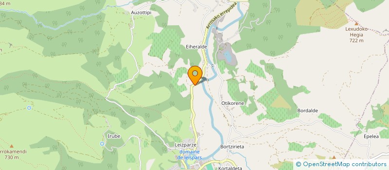 localisation de l'entreprise SCI ESTEKA  SAINT-ETIENNE-DE-BAIGORRY