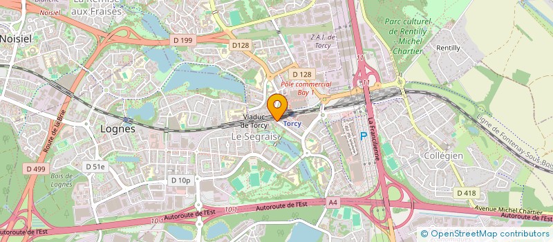 localisation de l'entreprise SCI ESTELA  TORCY