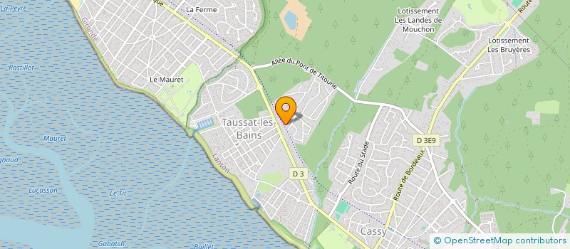 localisation de l'entreprise SCI ESTELIANE  LANTON