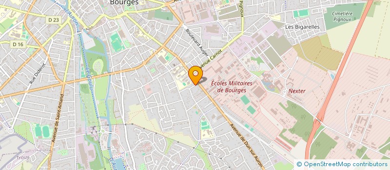 localisation de l'entreprise SCI ESTELLE  BOURGES