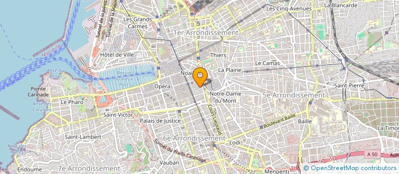 localisation de l'entreprise SCI ESTELLE à MARSEILLE