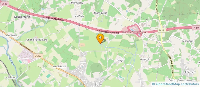 localisation de l'entreprise SCI ESTELLE ALEXANDRE  BULLY