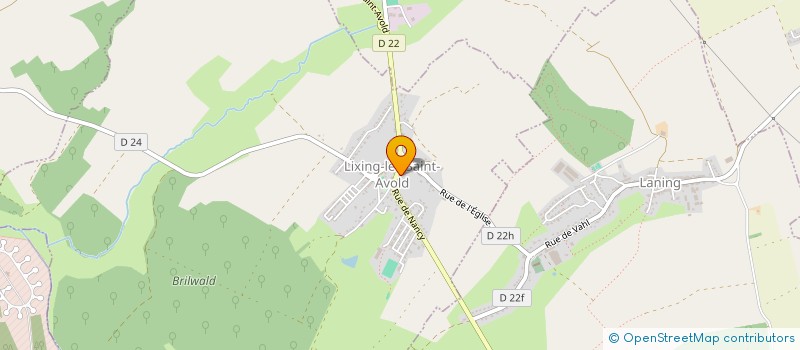 localisation de l'entreprise SCI ESTELLE ET NICOLAS  LIXING-LES-SAINT-AVOLD