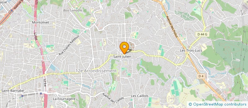 localisation de l'entreprise SCI ESTELLINES à MARSEILLE