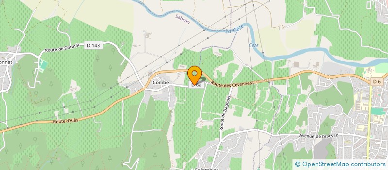 localisation de l'entreprise SCI ESTELLON FAMILY'S  SABRAN