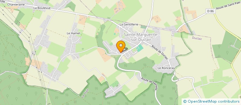 localisation de l'entreprise SCI ESTELLOU  DUCLAIR