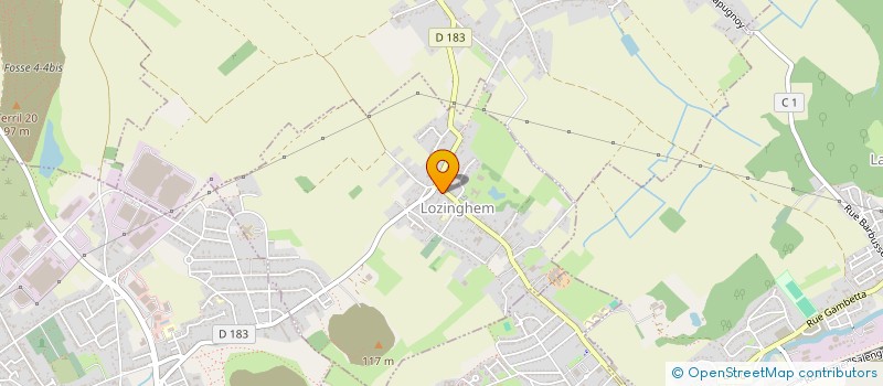 localisation de l'entreprise SCI ESTEREL  LOZINGHEM
