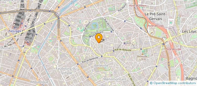 localisation de l'entreprise SCI ESTERIFA  PARIS