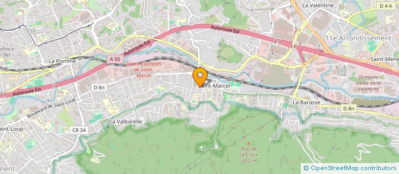 localisation de l'entreprise SCI ESTEVAN FRERES à MARSEILLE